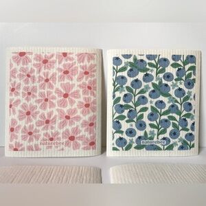 Berry + Cream Swedish Dish Towel | 4-Pack